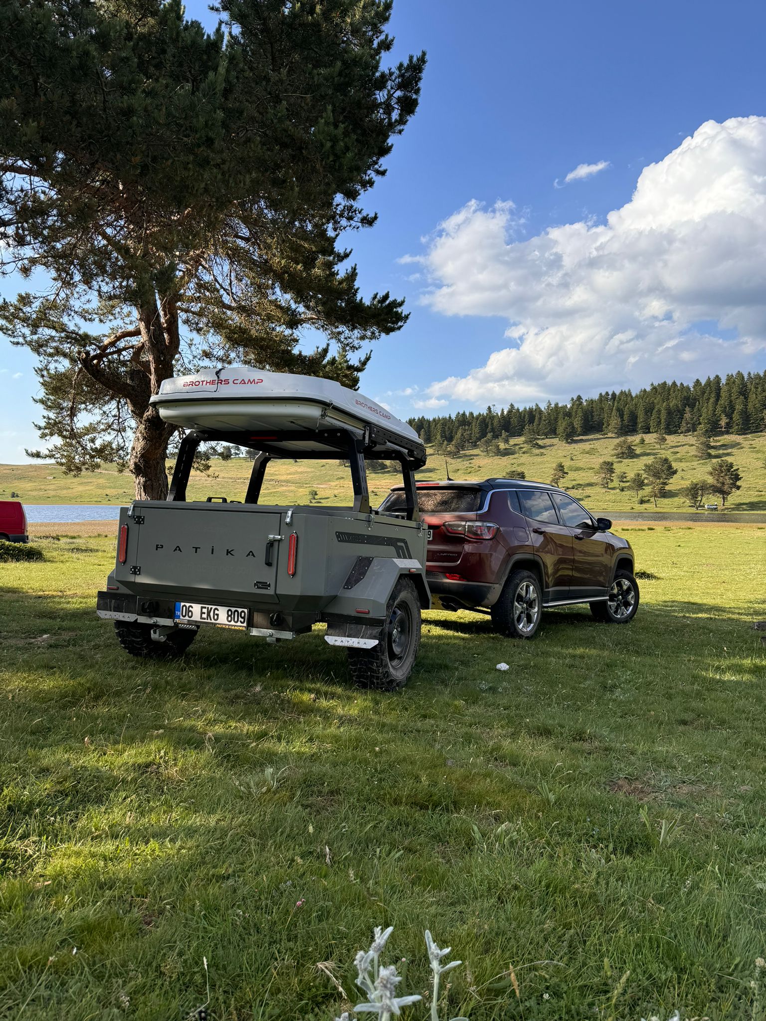 Off-Road Camp-Tent Trailer | Roof Tent | Pop-up - 36