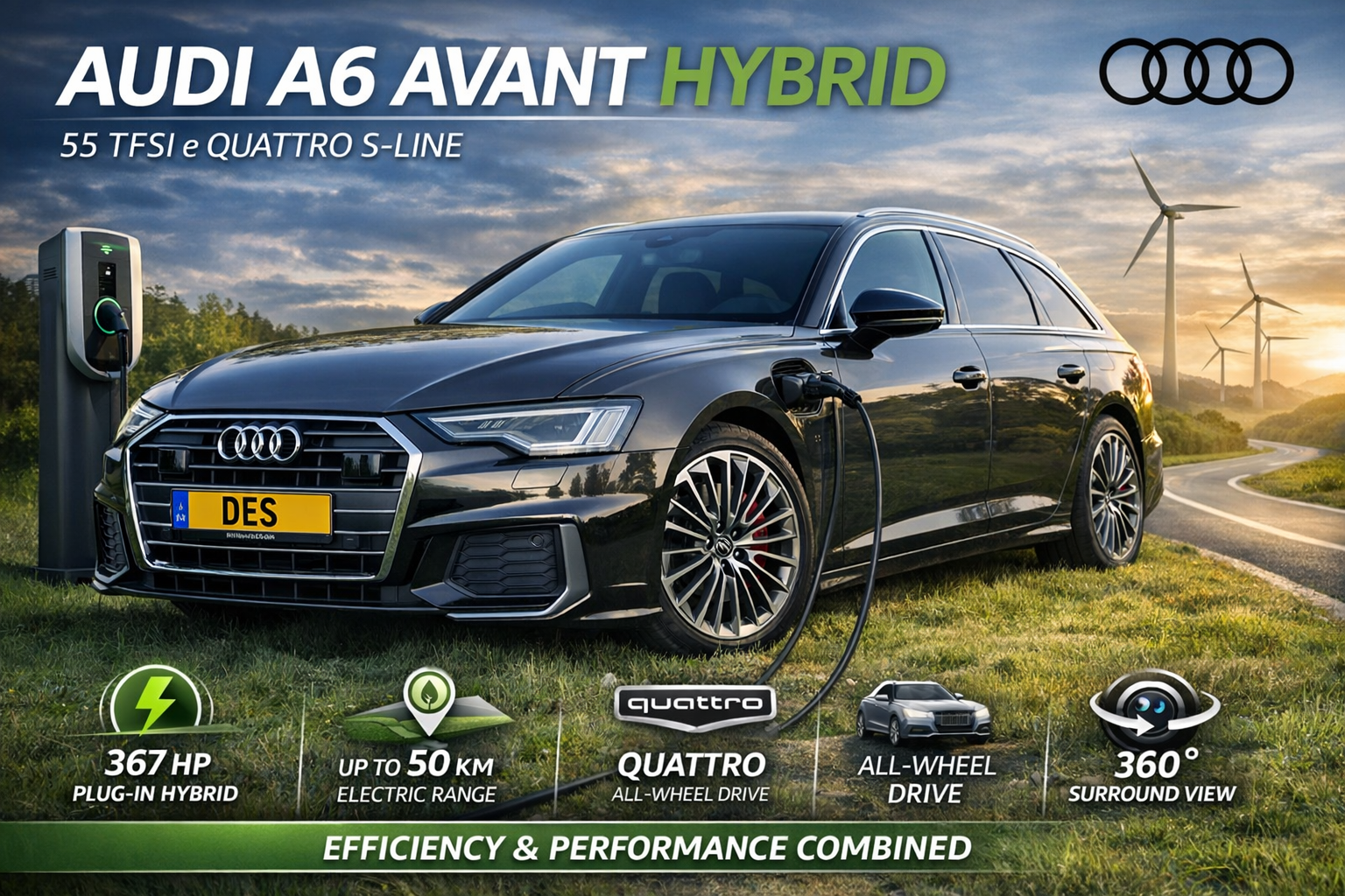 🚗Audi A6 Avant 55 TFSI e Quattro Competition S-Line🔰✅ - 11