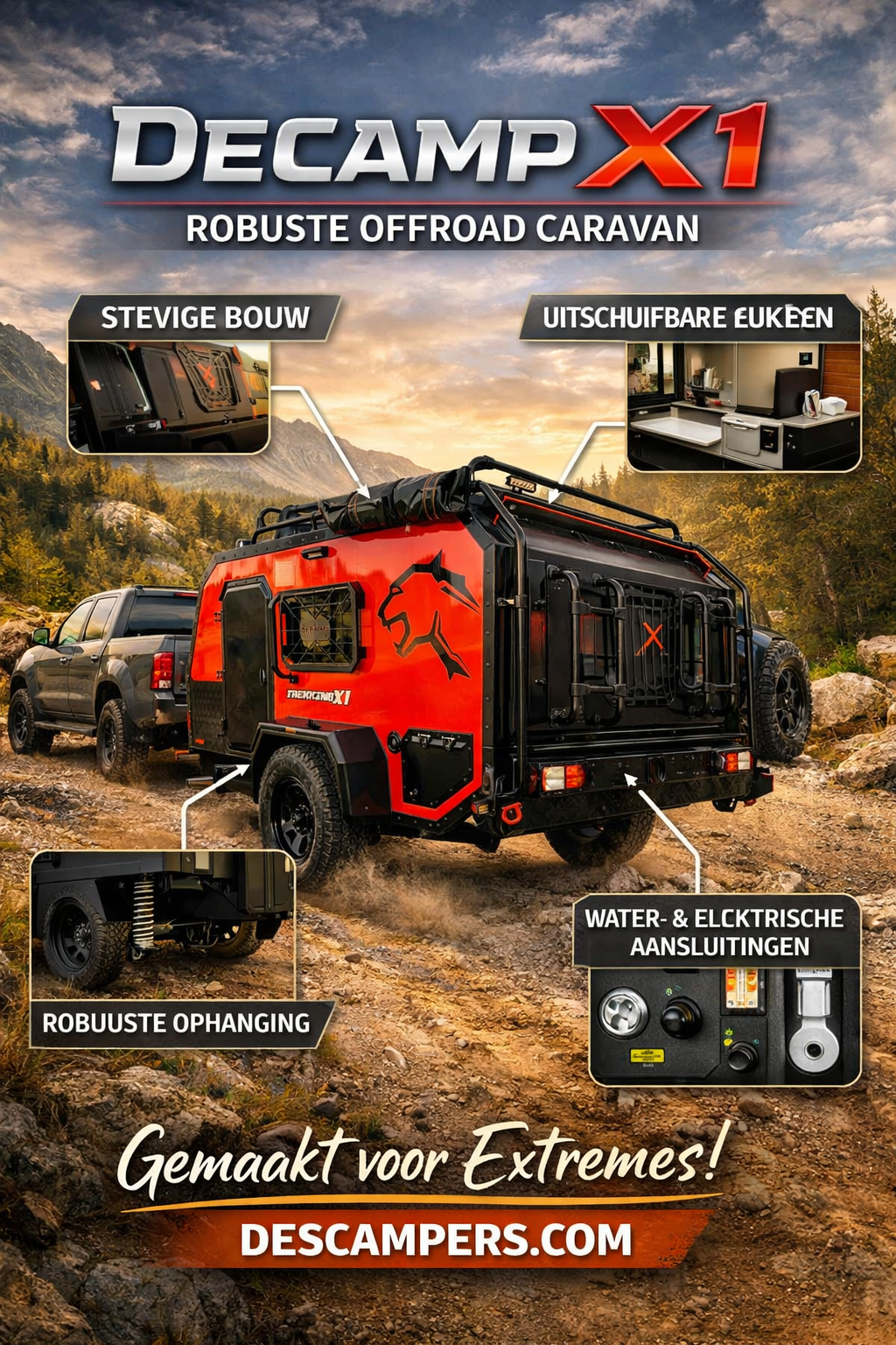 Decamp Trekking X1: Der Ultimative Off-Road Expeditionstrailer - 2