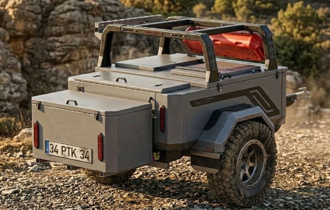 Off-Road Camp-Tent Trailer | Roof Tent | Pop-up - 22
