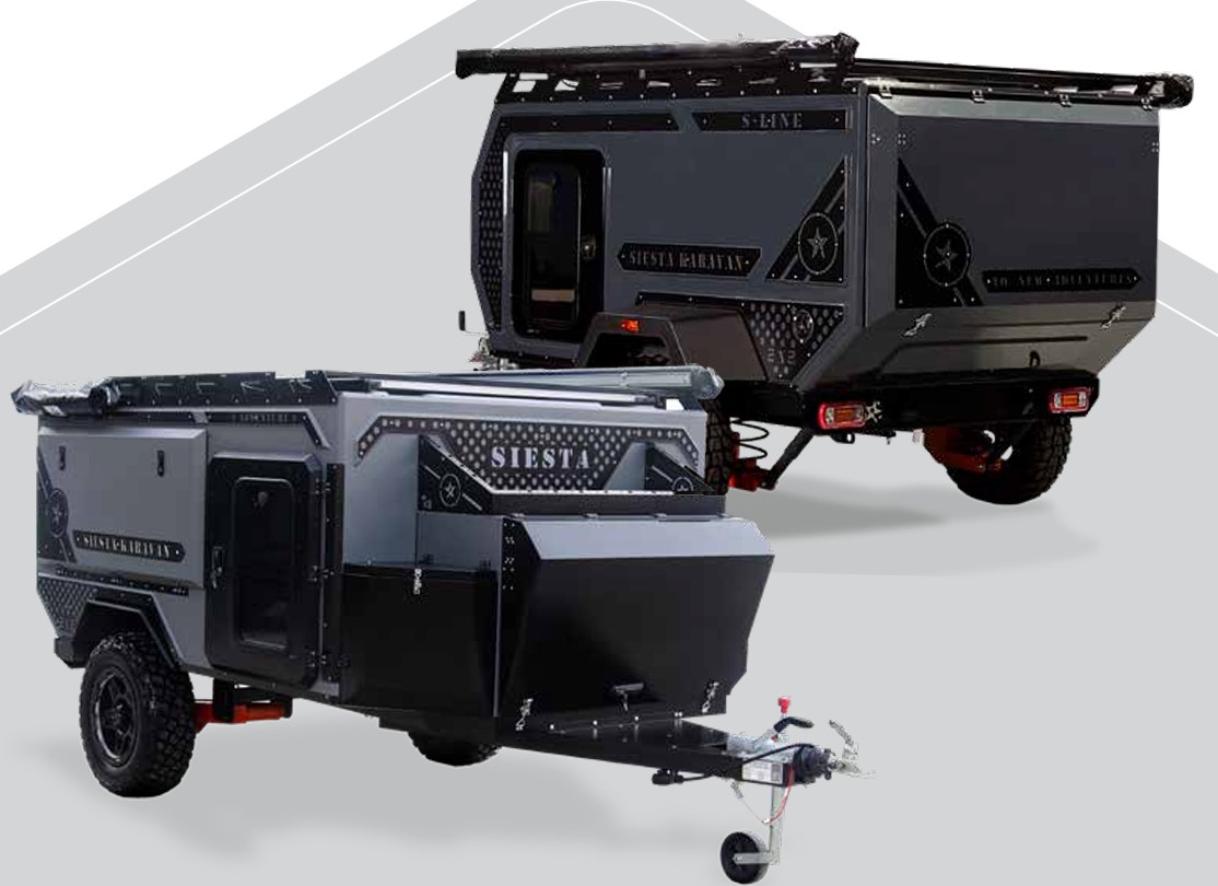 Siesta S-Line: The Ultimate Off-Road Teardrop Caravan - 1