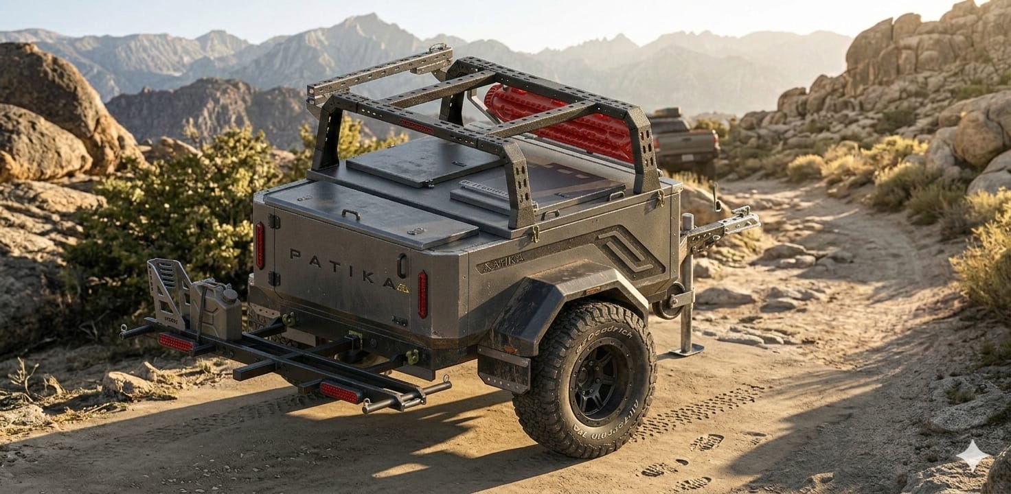 Off-Road Camp-Tent Trailer | Roof Tent | Pop-up - 24