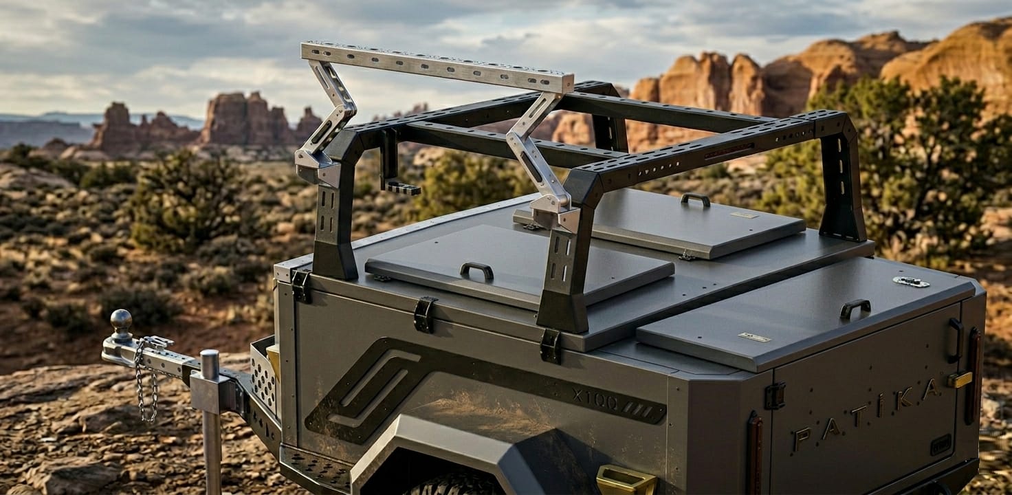 Off-Road Camp-Tent Trailer | Roof Tent | Pop-up - 21
