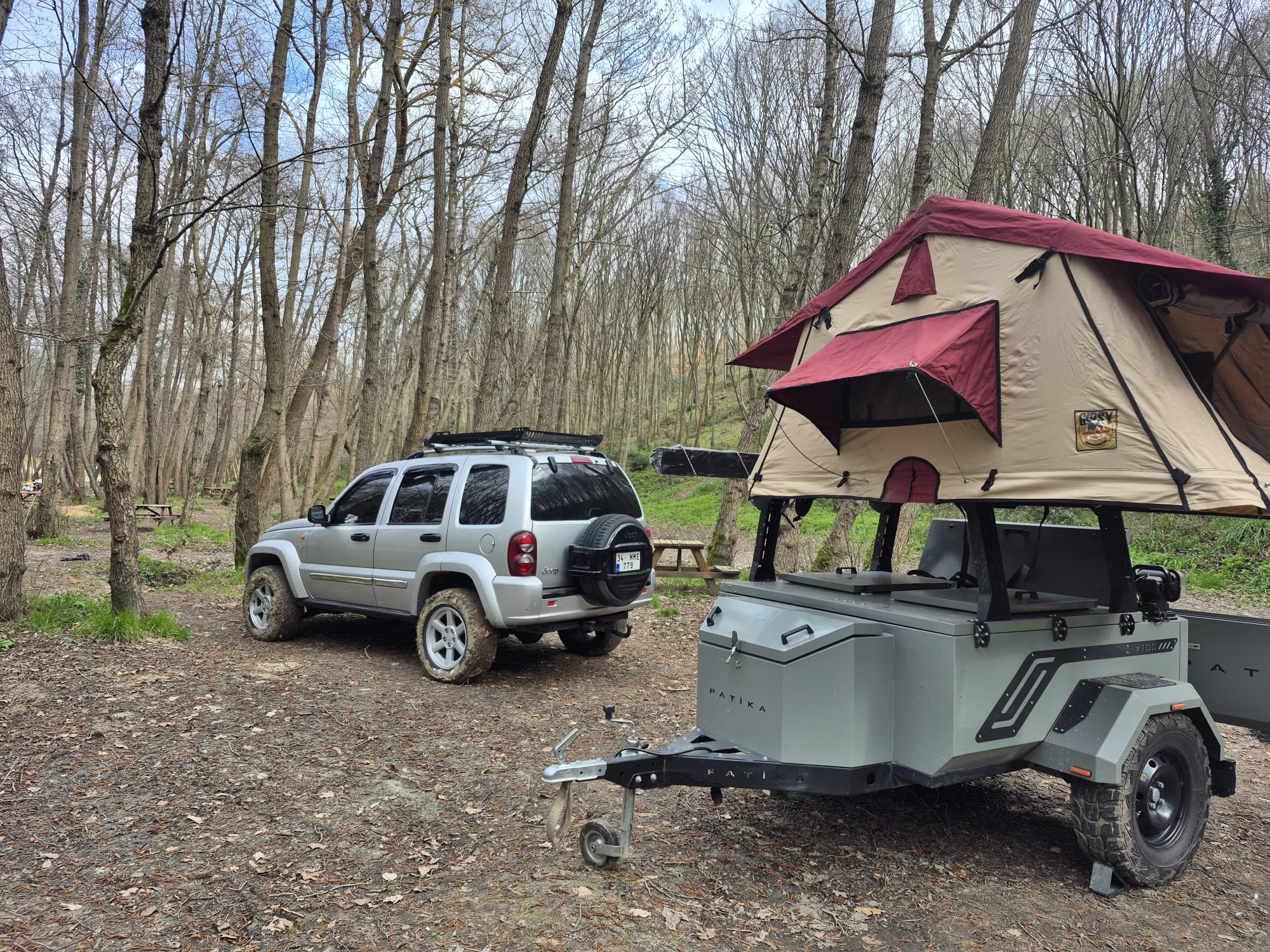 Off-Road Camp-Tent Trailer | Roof Tent | Pop-up - 38