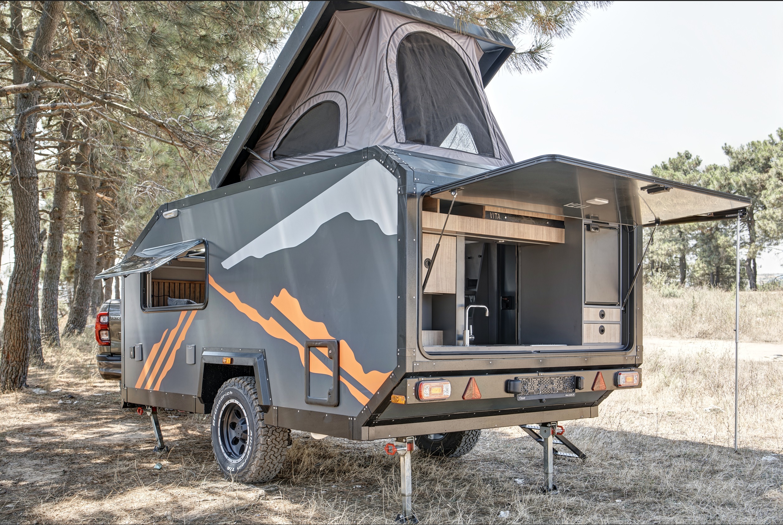 ⚡Compact OffRoad Caravan Nieuw | VCAMP ZERO ⚡ - 21