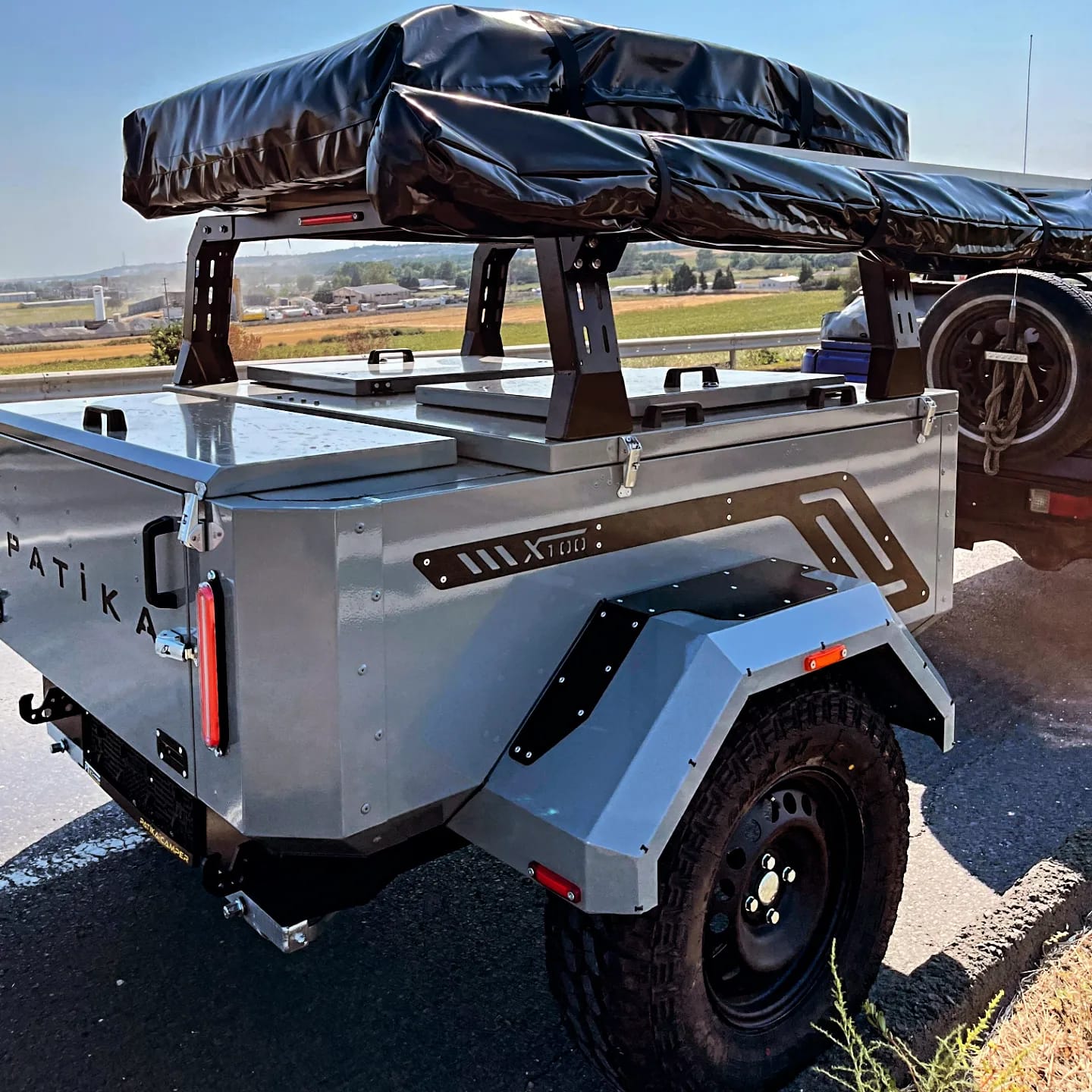 Off-Road Camp-Tent Trailer | Roof Tent | Pop-up - 29