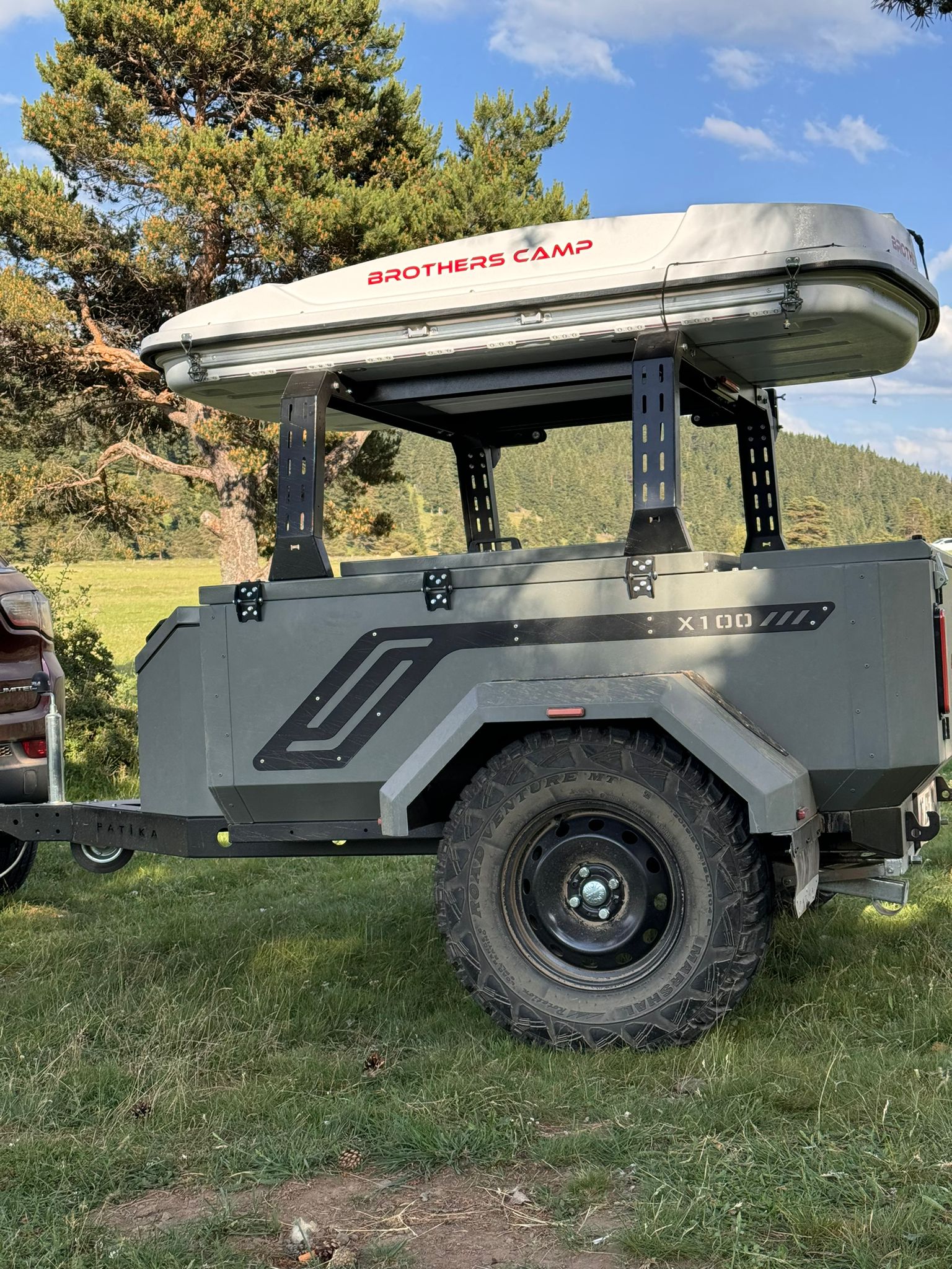 Off-Road Camp-Tent Trailer | Roof Tent | Pop-up - 35
